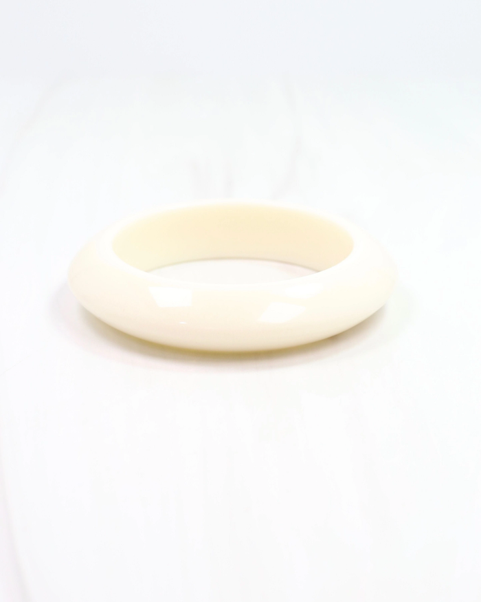 Benton Bangle Bracelet - Ivory