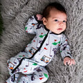 Bestaroo - Bamboo Footie - Golf-Footies + Rompers (Basic)-Newborn-Posh Baby