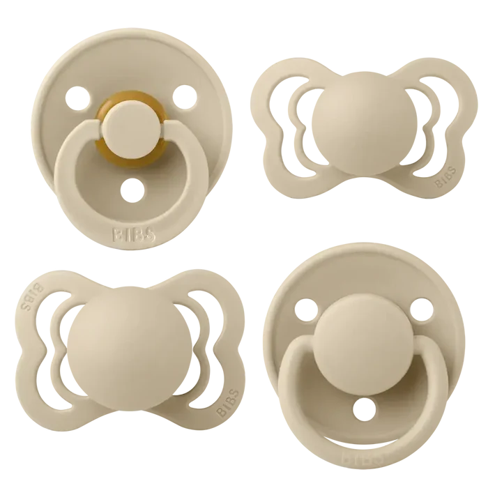 BIBS - Try-It Collection Pacifier 4-Pack – Vanilla
