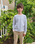Big Kid Raglan Sweatshirt: K034