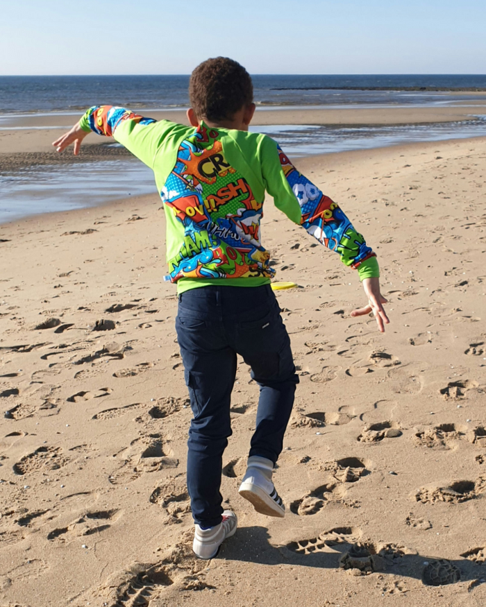 Big Kid Raglan Sweatshirt: K034