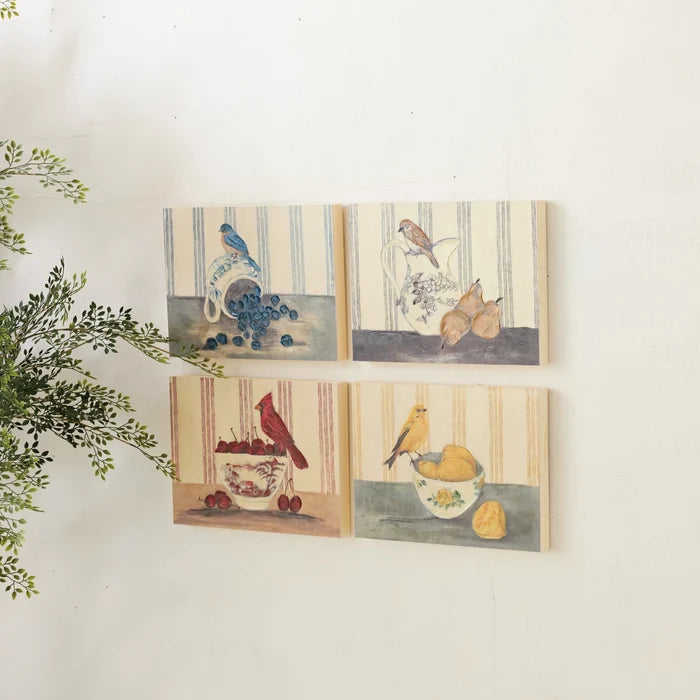 Bird Wood Wall Decor - Madison's Niche