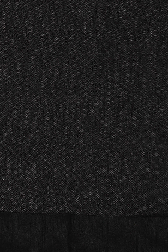 Black French Crepe Kurti With Pants