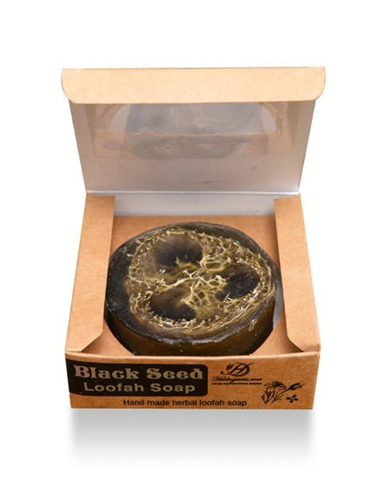 Black Seed Loofah Soap Bar