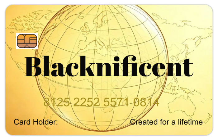 Blacknificent Card: 8 Pack, Free Shipping