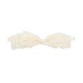 Blair Bow Ivory Lace Headband Wrap