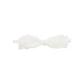 Blair Bow White Lace Headband Wrap M