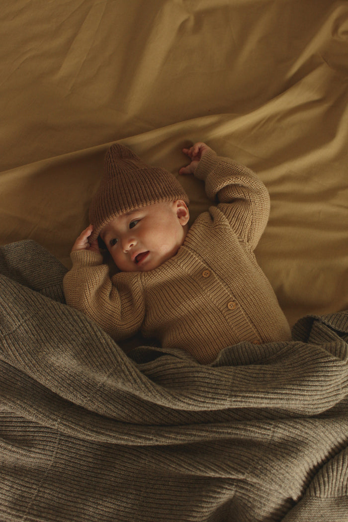 BLANKET GASTON - 140x140 stone