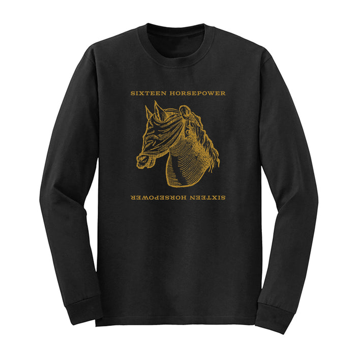 (PRE-ORDER) Blindfold Horse Black Longsleeve - Bingo Merch