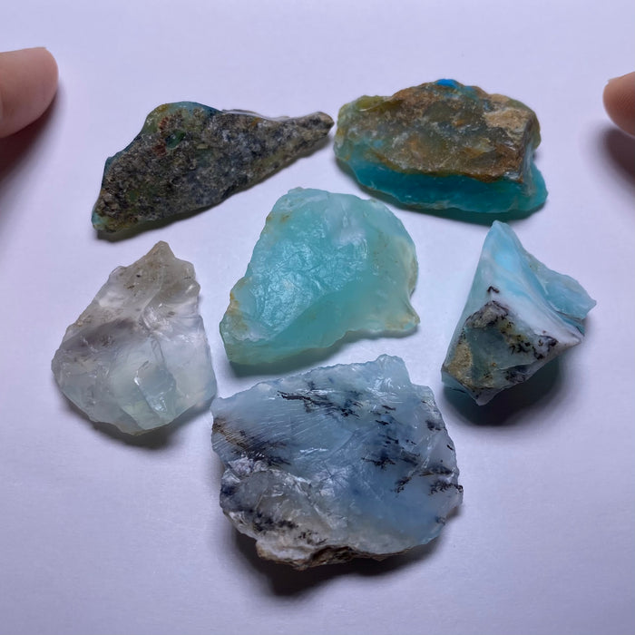 Blue Peruvian Opal