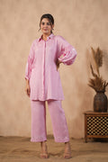 <img> Blush Pink Santoon Co-Ord Set