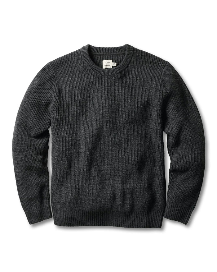 Bolinas Crewneck Sweater - Charcoal