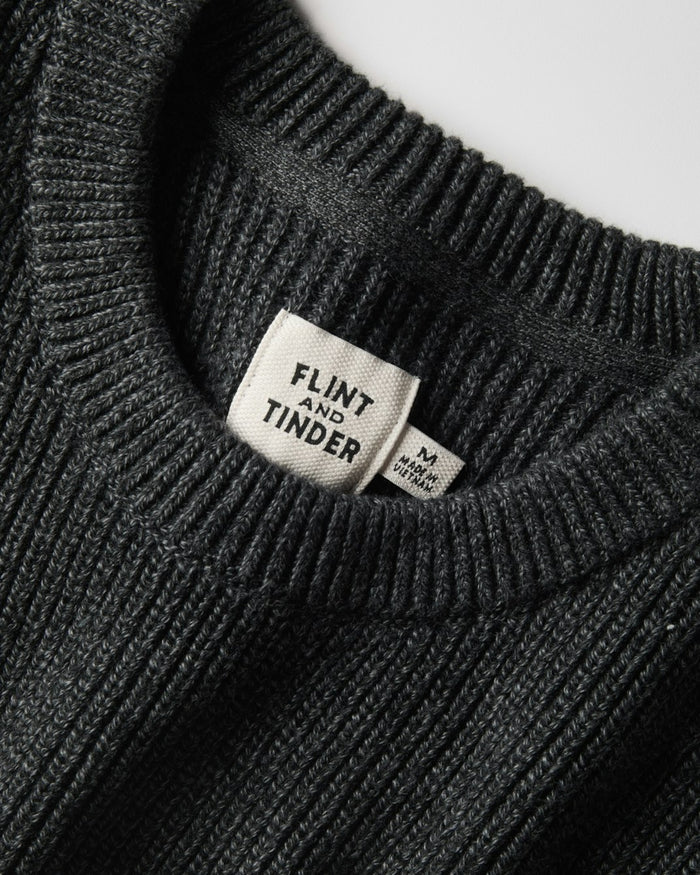 Bolinas Crewneck Sweater - Charcoal