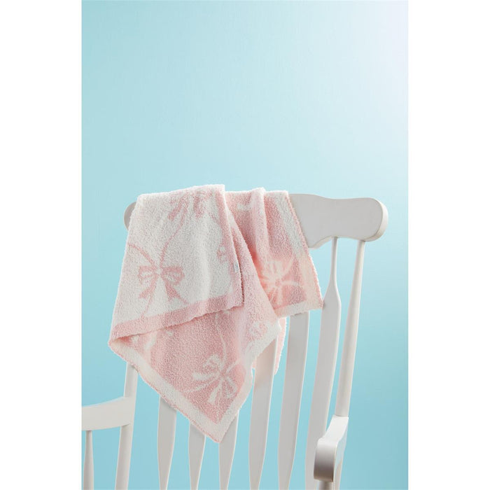 Bow Chenille Blanket - Madison's Niche