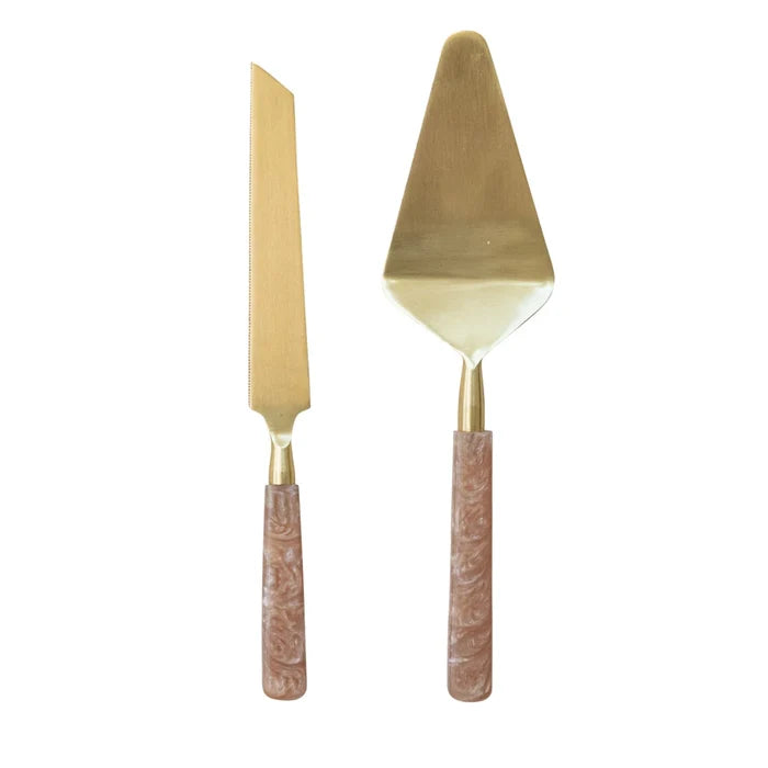 Boxed Set of 2 Cake Servers - Madison's Niche