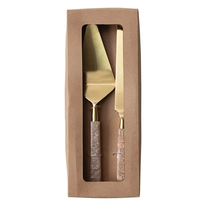 Boxed Set of 2 Cake Servers - Madison's Niche