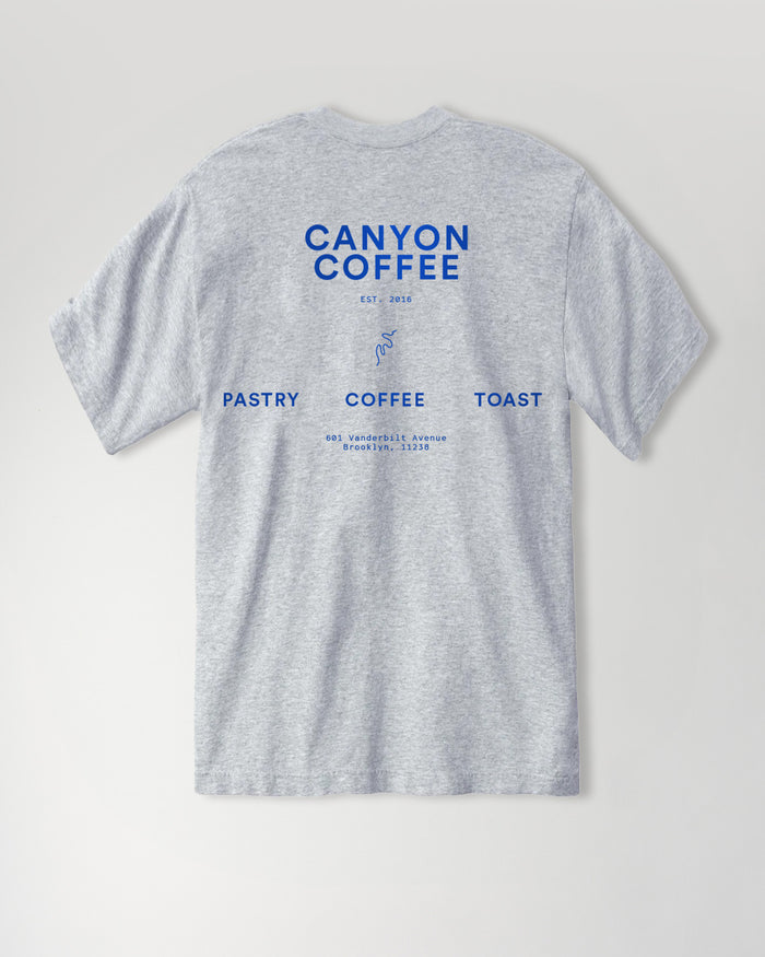 Brooklyn Tee Heather Grey
