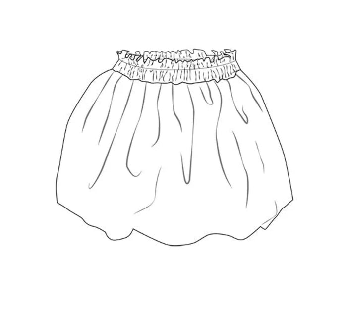 bubble skirt for little kids : 152