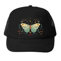 Bubu - Black Trucker Hat - Butterfly-Hats-3-18M-Posh Baby