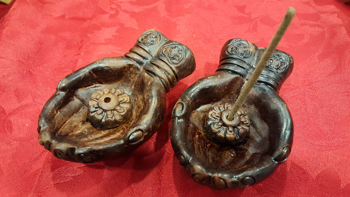 Burner: Holy Hands Ceramic Incense Burner