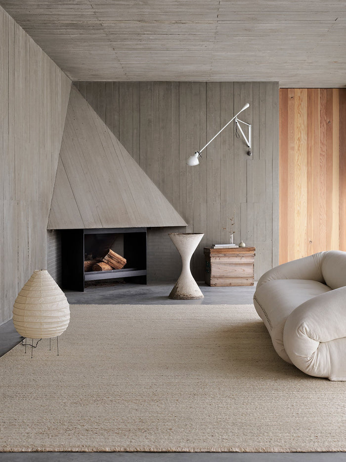 Cable rug in Calico