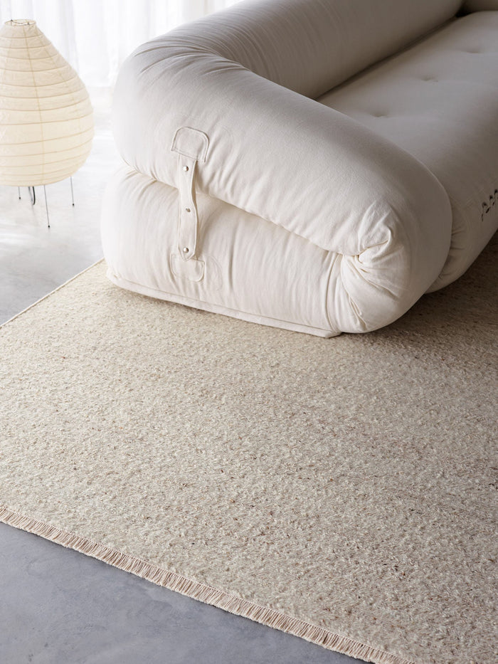 Cable rug in Calico