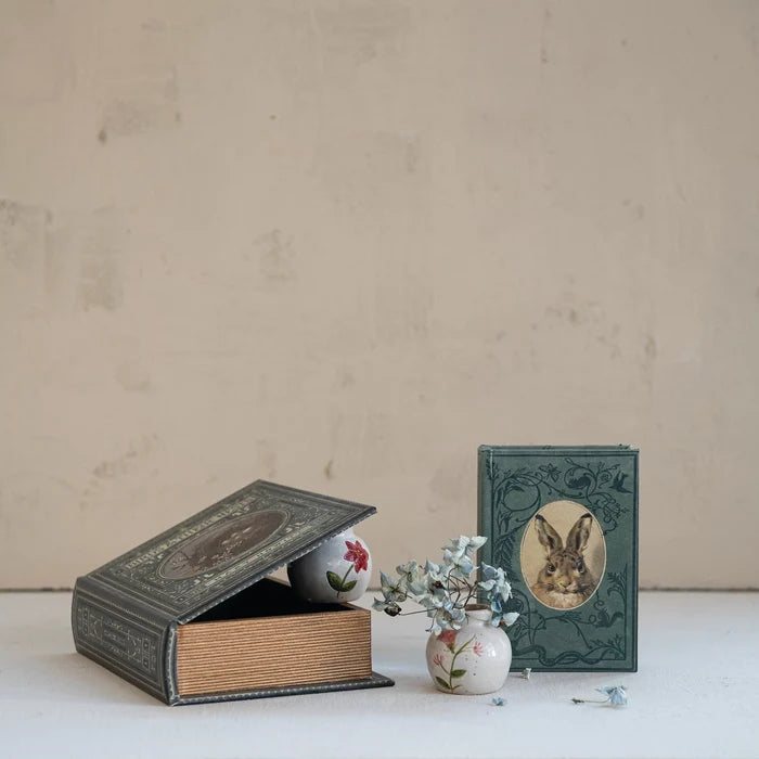 Canvas Book Storage Box - Madison's Niche