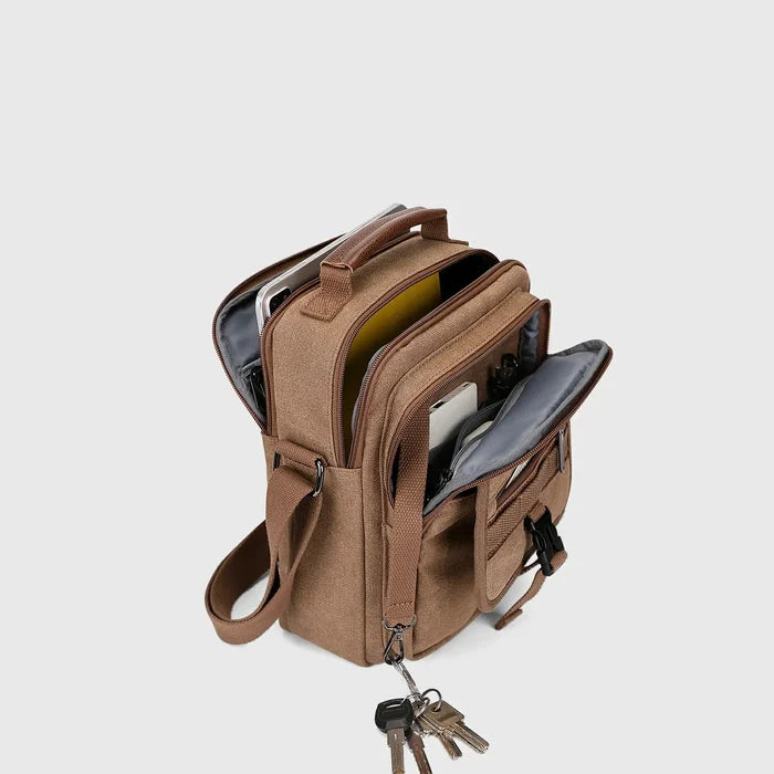 WITZMAN A8014 canvas crossbody bag product view 5