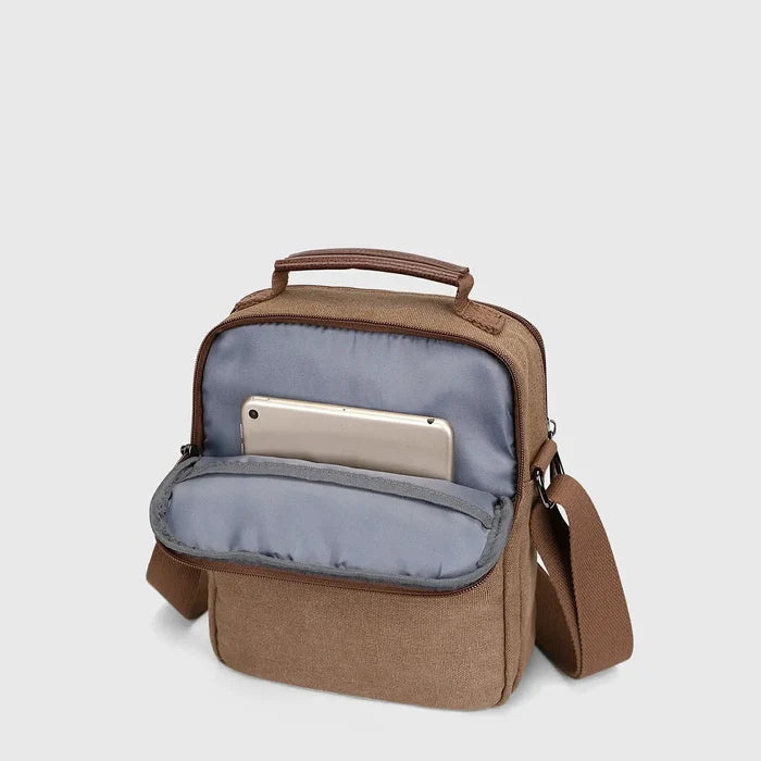 WITZMAN A8015 canvas sling bag product view 8