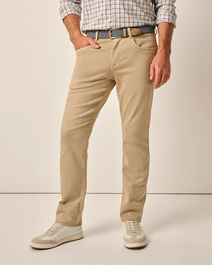 Carmel Steen 5 Pocket Pant in Khaki - Madison's Niche