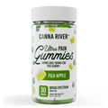 CBD Ultra Pain Gummies, Fuji Apple, 100mg CBD + 100mg CBG per gummy