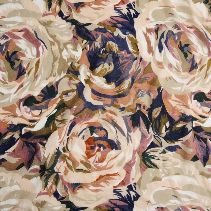 Celina Wrap - Navy Rose