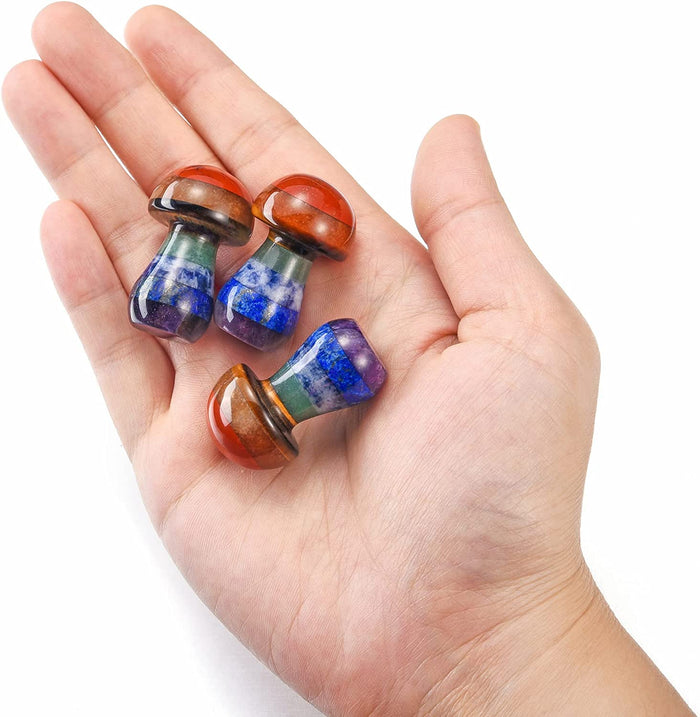 Chakra Stone Mushroom (Free Shipping)