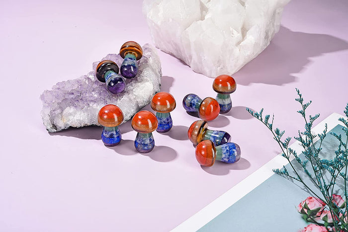 Chakra Stone Mushroom (Free Shipping)