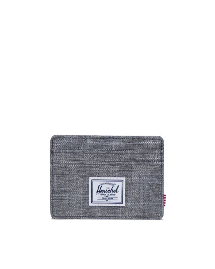Charlie Cardholder in Raven Crosshatch - Madison's Niche