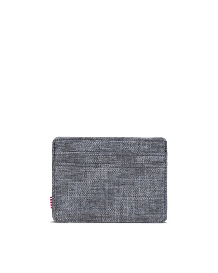 Charlie Cardholder in Raven Crosshatch - Madison's Niche