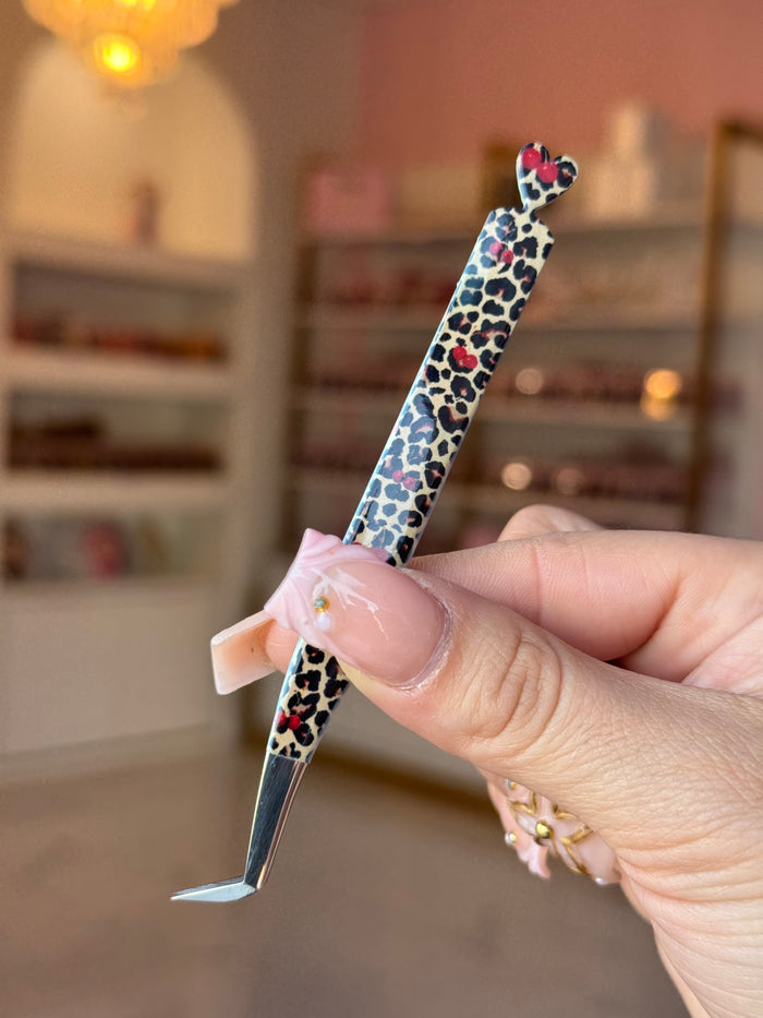 Cheetah Cherry Tweezer