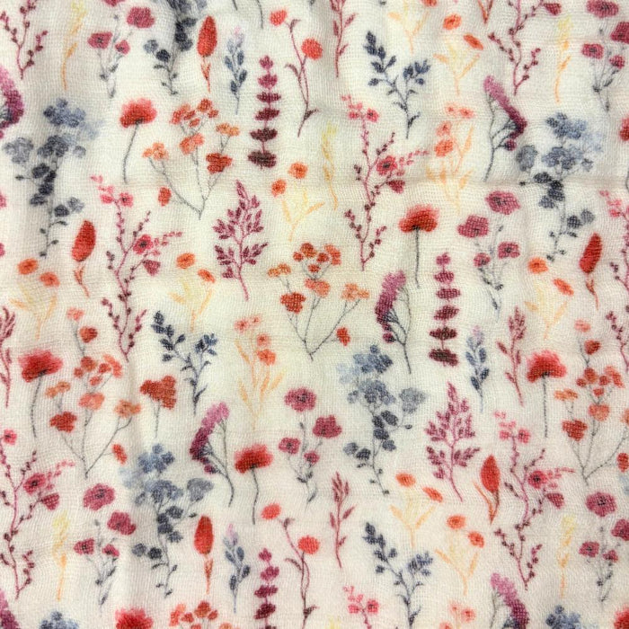Cherubin Chic - Organic Muslin 6-Layer Swaddle - Patterns-Swaddle Blankets-Floral-Posh Baby