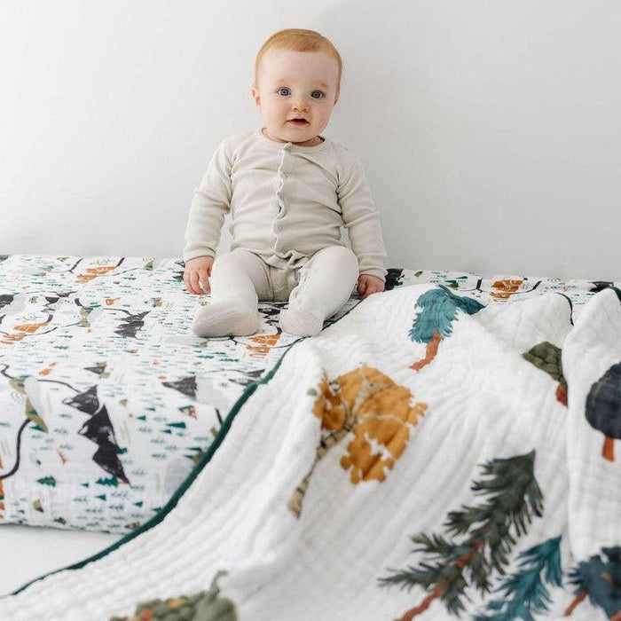 Clementine Kids - Forest Trees Quilt