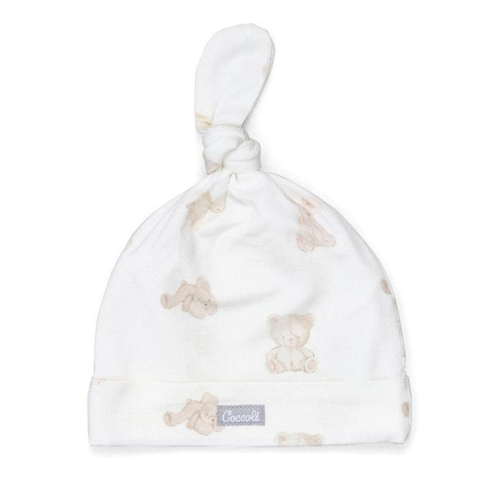 Coccoli - Modal Knot Hat - Teddies-Hats-Newborn-3M-Posh Baby