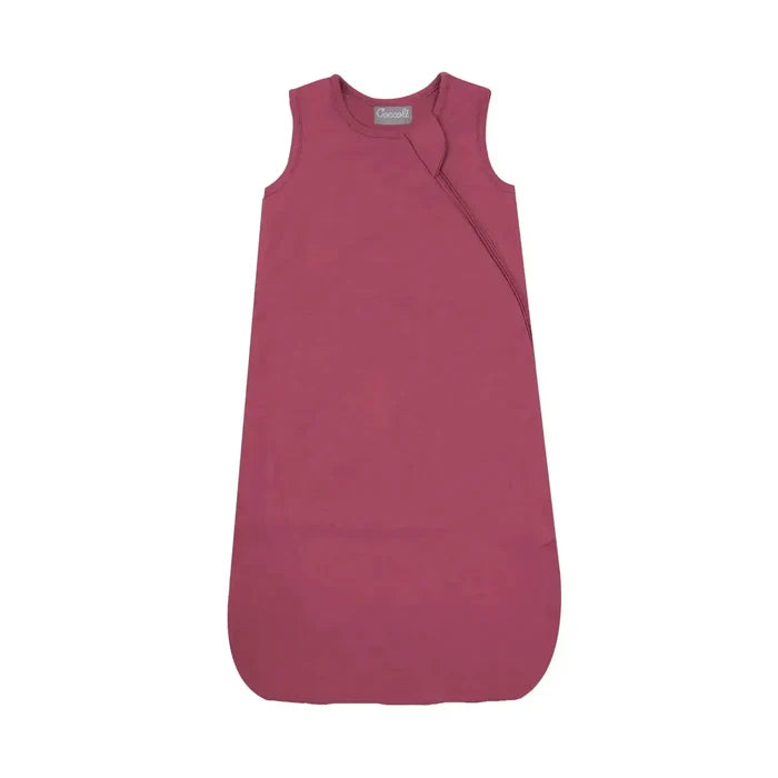 Coccoli - Modal Sleep Sack - 1.5 Tog - Raspberry-Sleep Sacks + Bags-0-9M-Posh Baby
