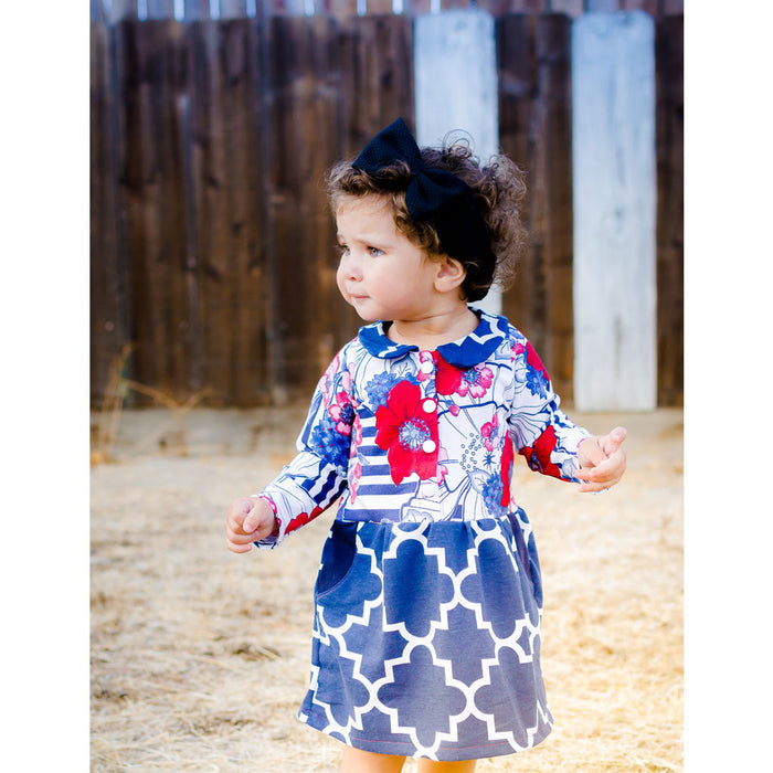 collar dress : 111