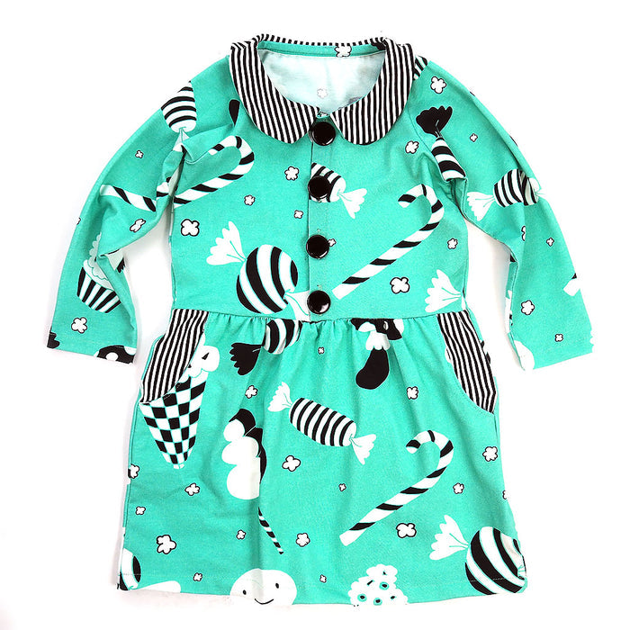 collar dress : 111