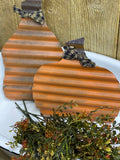 Corrugated Stand Up Pumpkin Round