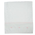 Cotton Baby Blanket Baby Bee With Pink Trim