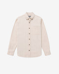 Cotton Flannel Shirt - Oatmeal