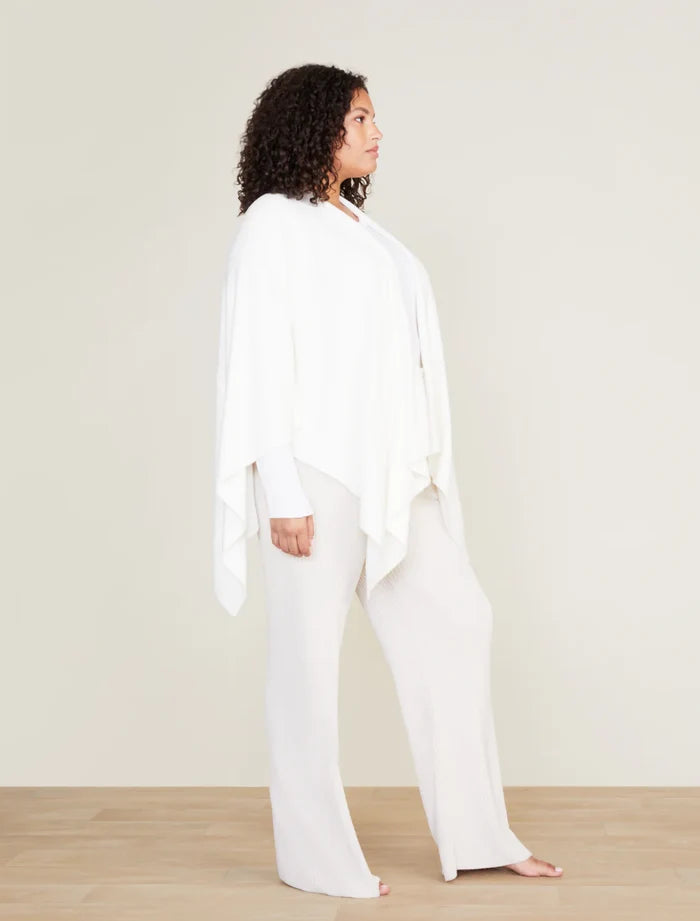 Cozy Weekend Wrap in Pearl - Madison's Niche