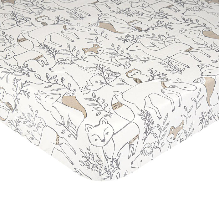 Crane Baby - Crib Sheet - Ezra-Crib Sheets-Posh Baby