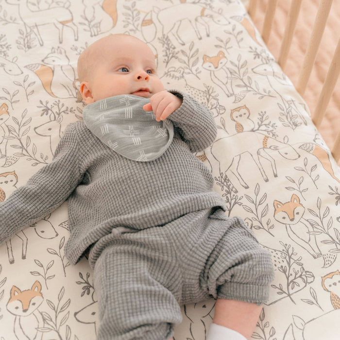 Crane Baby - Crib Sheet - Ezra-Crib Sheets-Posh Baby