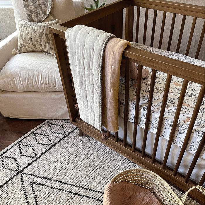 Crane Baby - Crib Sheet - Ezra-Crib Sheets-Posh Baby